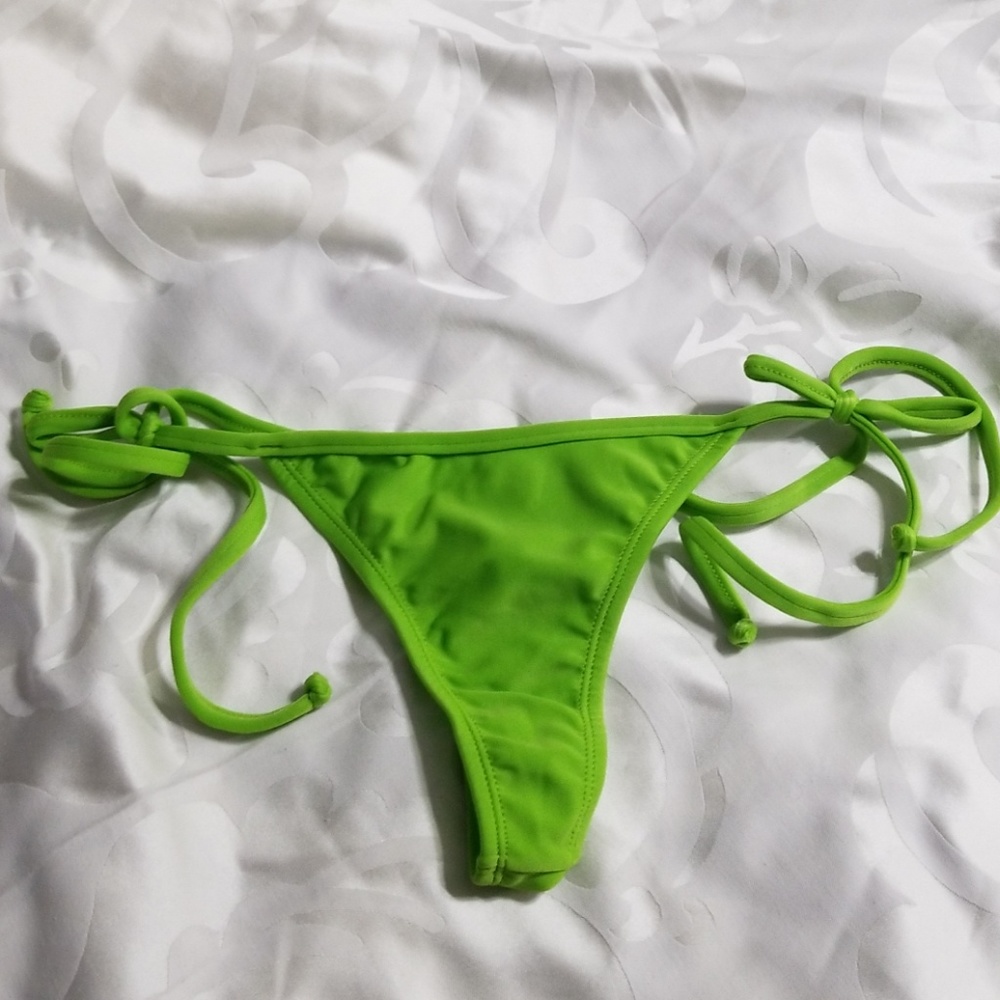 Green Rio De Sol Brazilian Bikini Bottom